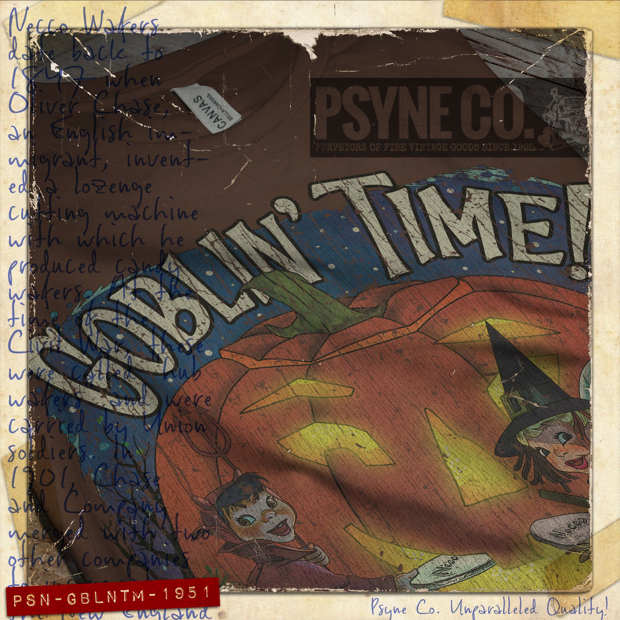 Goblin' Time 1951 Vintage Men's T-Shirt