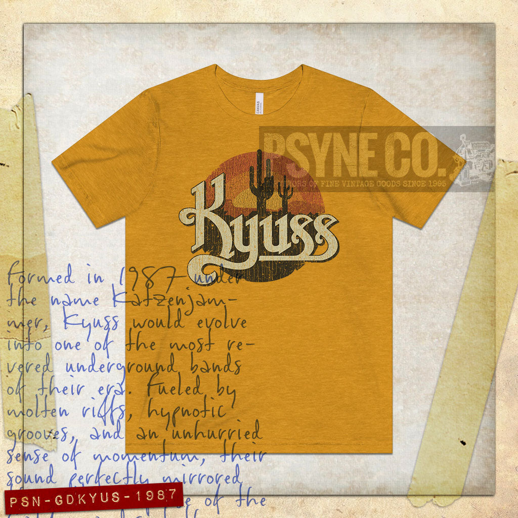Gran Desierto Kyuss 1987 Vintage Men's T-Shirt