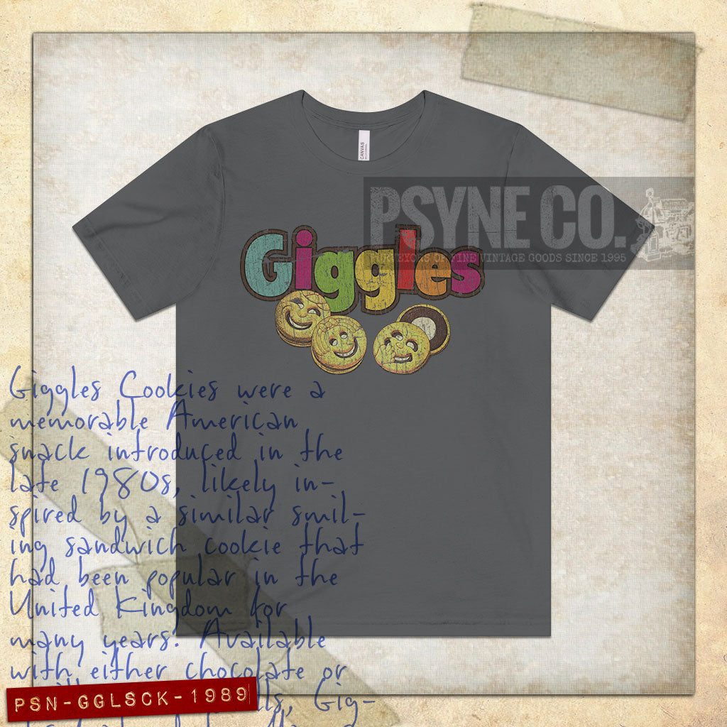 Giggles Cookies 1989 Vintage Men’s T-Shirt