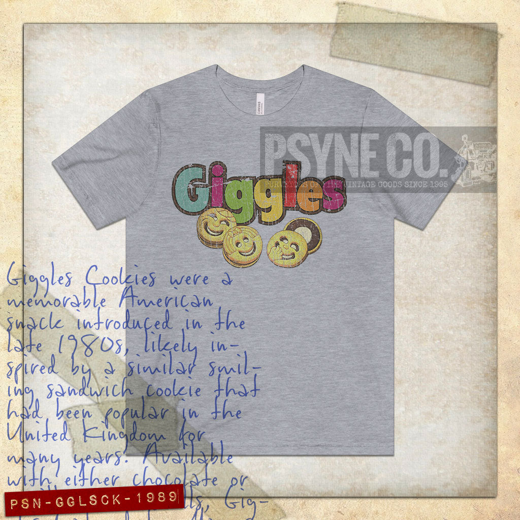 Giggles Cookies 1989 Vintage Men’s T-Shirt