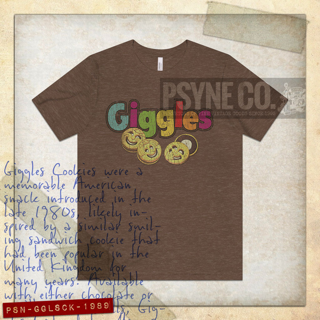 Giggles Cookies 1989 Vintage Men’s T-Shirt