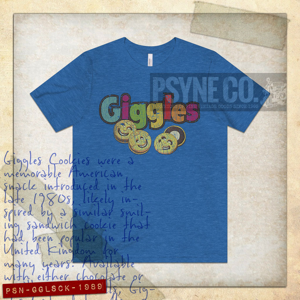 Giggles Cookies 1989 Vintage Men’s T-Shirt