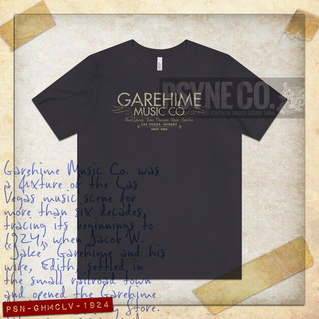 Garehime Music Co. 1924 Vintage Men's T-Shirt