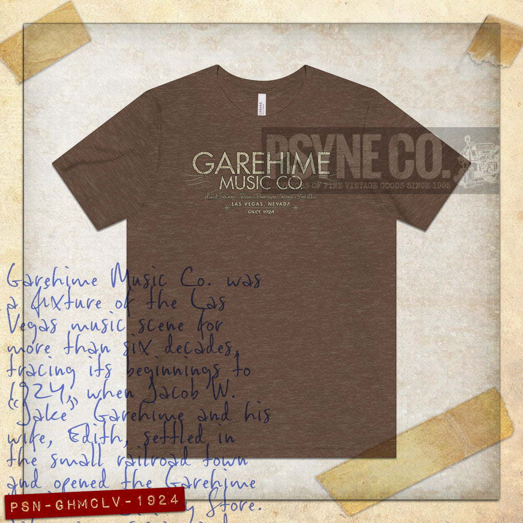 Garehime Music Co. 1924 Vintage Men's T-Shirt