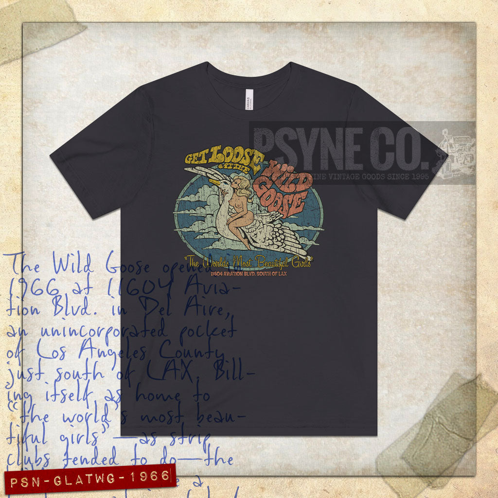 Get Loose at The Wild Goose 1966 Vintage Men's T-Shirt