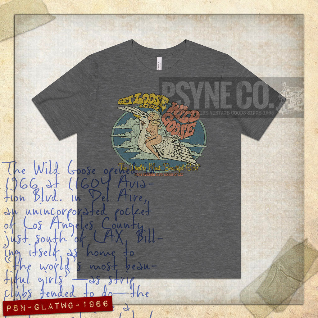 Get Loose at The Wild Goose 1966 Vintage Men's T-Shirt