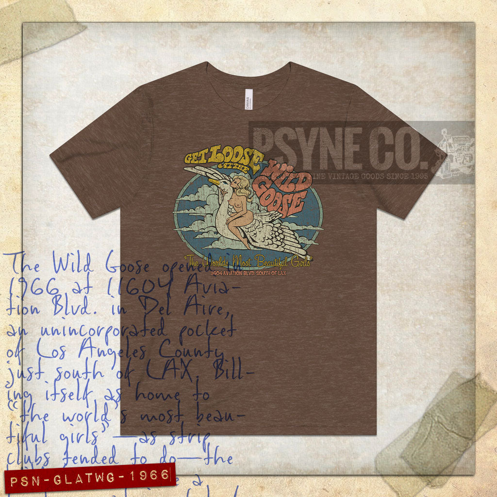 Get Loose at The Wild Goose 1966 Vintage Men's T-Shirt