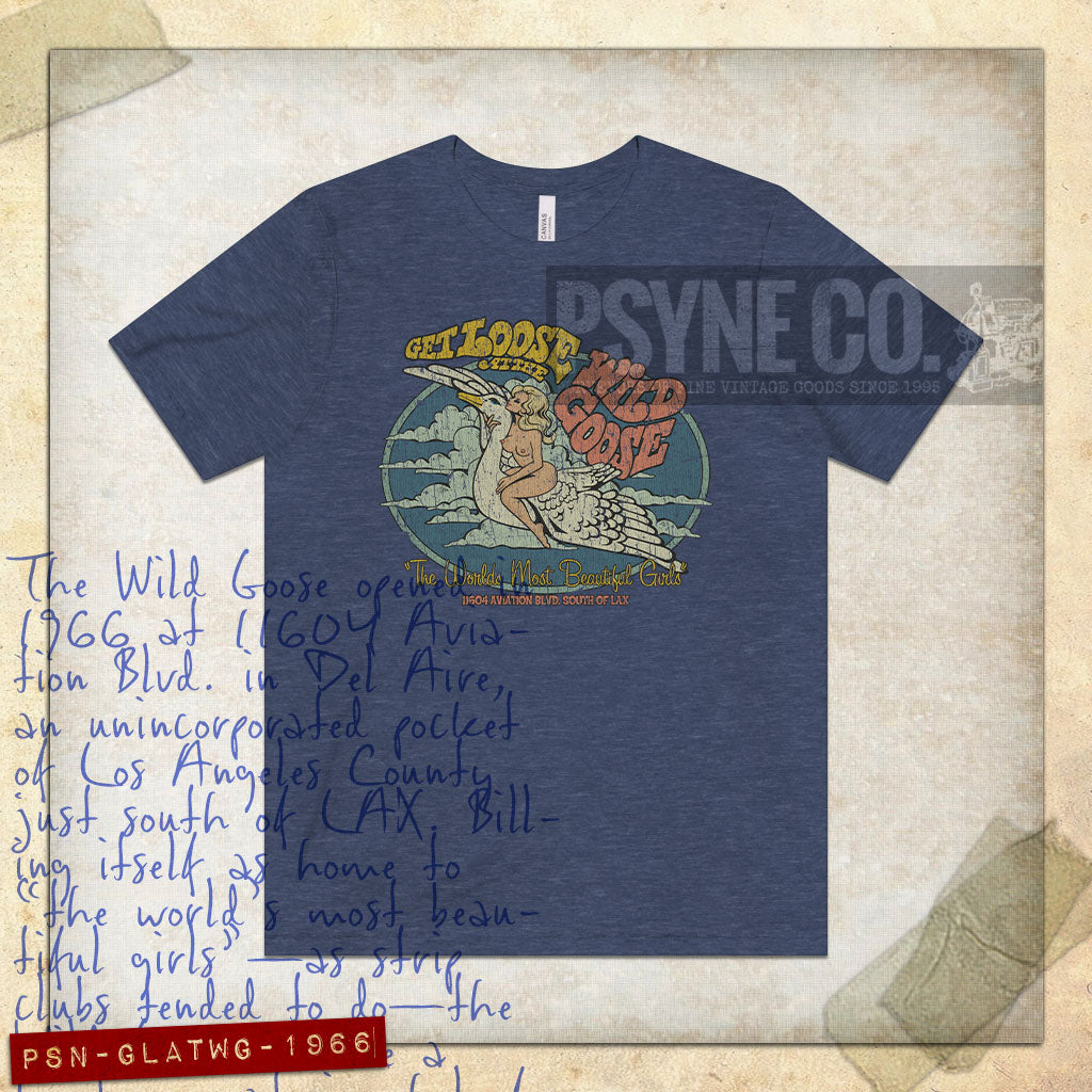 Get Loose at The Wild Goose 1966 Vintage Men's T-Shirt