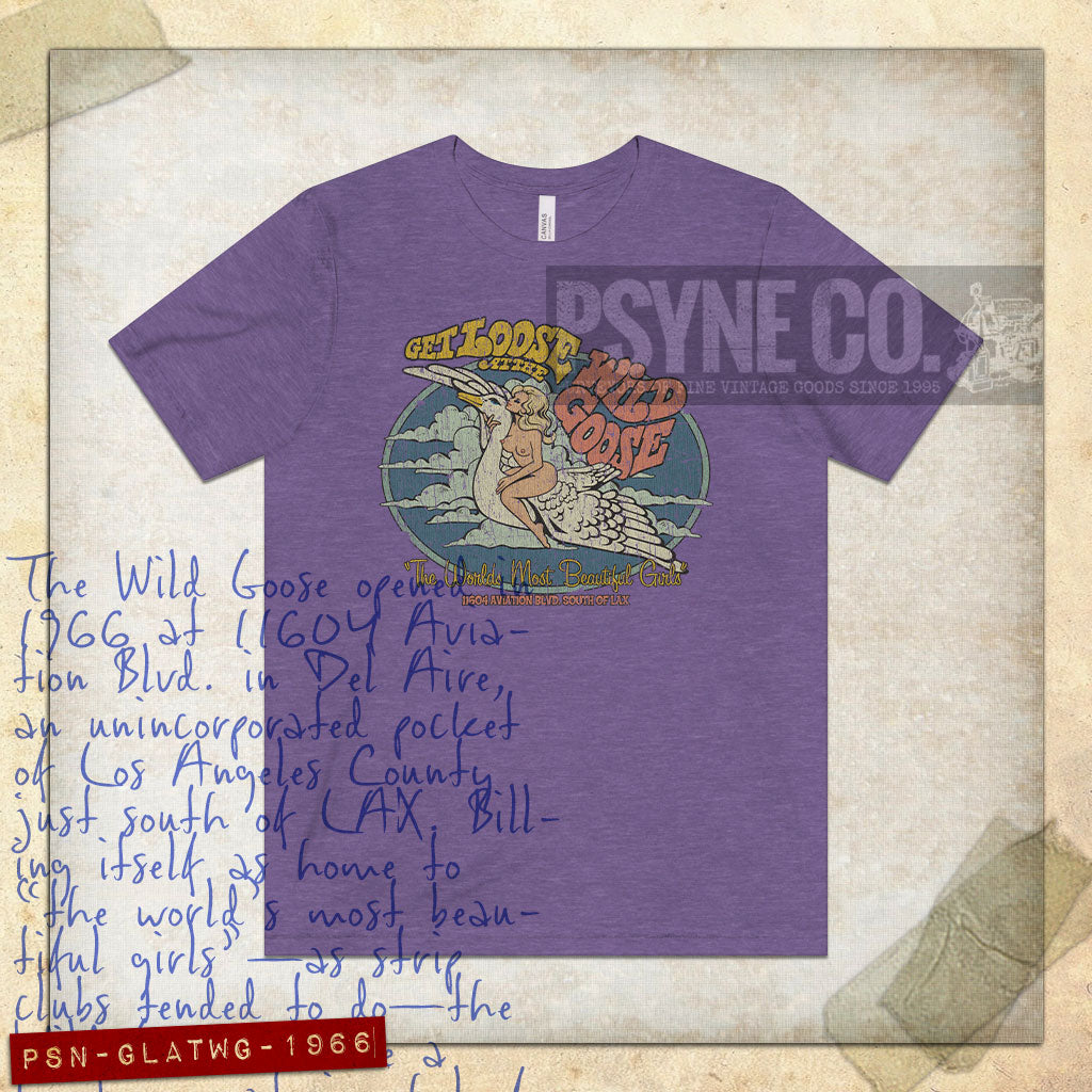 Get Loose at The Wild Goose 1966 Vintage Men's T-Shirt