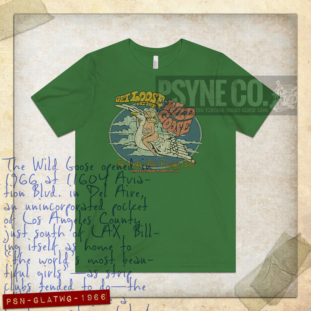 Get Loose at The Wild Goose 1966 Vintage Men's T-Shirt