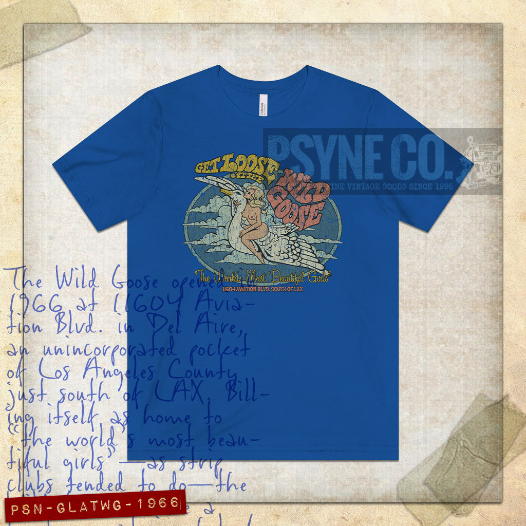 Get Loose at The Wild Goose 1966 Vintage Men's T-Shirt
