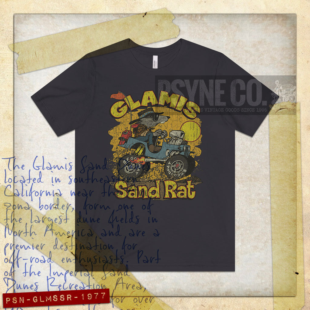 Glamis Sand Rat 1977 Vintage Men's T-Shirt