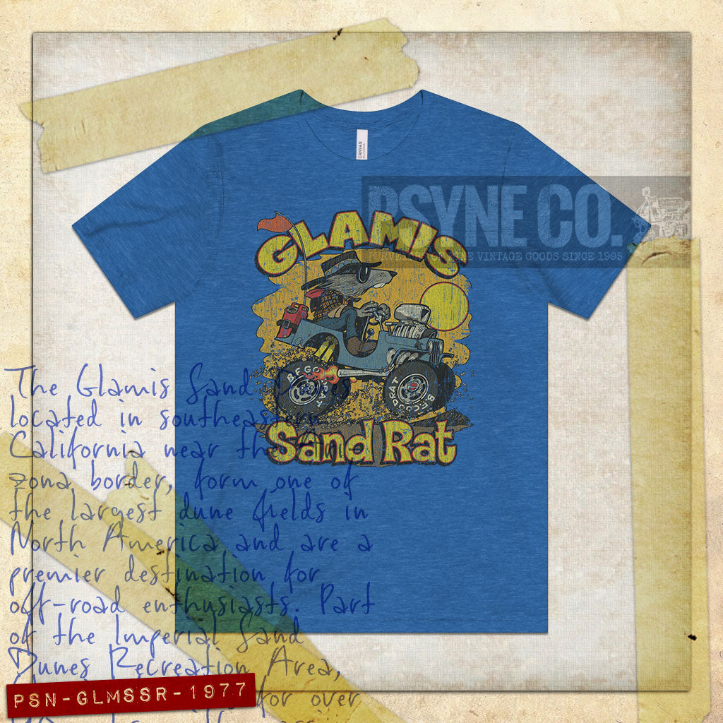 Glamis Sand Rat 1977 Vintage Men's T-Shirt