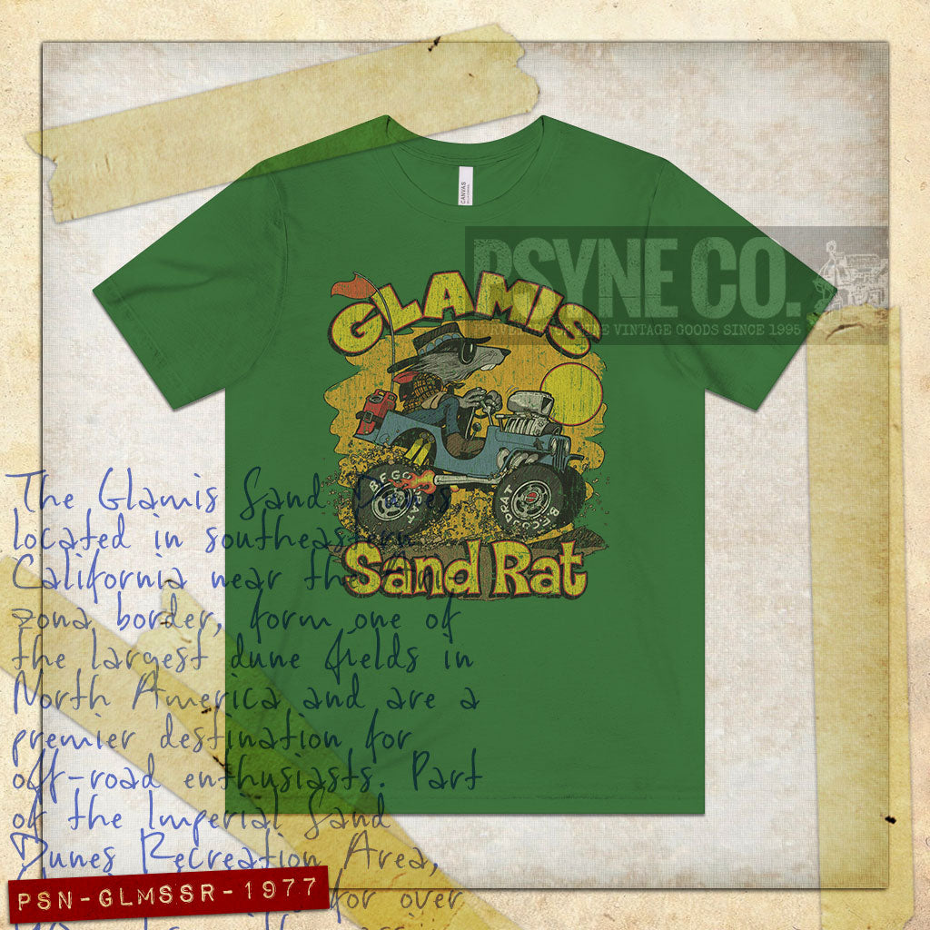 Glamis Sand Rat 1977 Vintage Men's T-Shirt