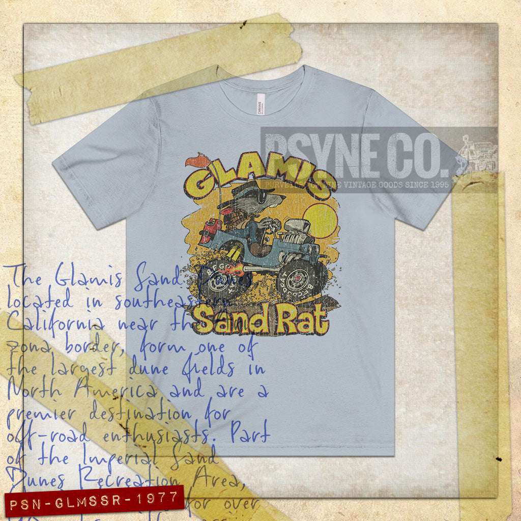 Glamis Sand Rat 1977 Vintage Men's T-Shirt