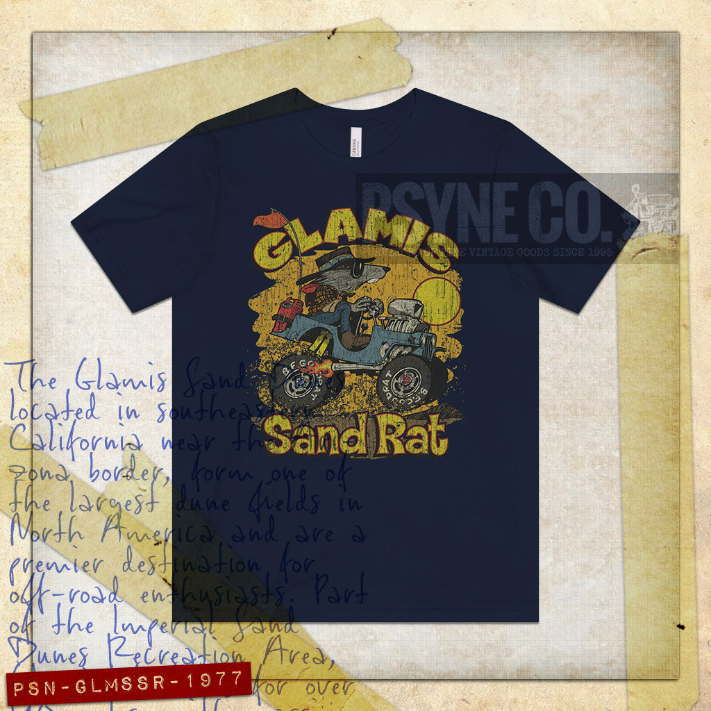 Glamis Sand Rat 1977 Vintage Men's T-Shirt
