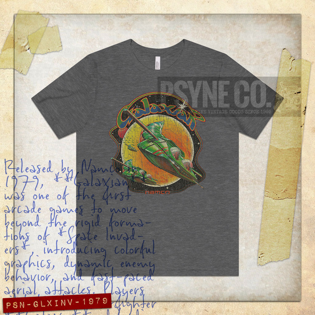 Galaxian Invasion 1979 Vintage Men's T-Shirt