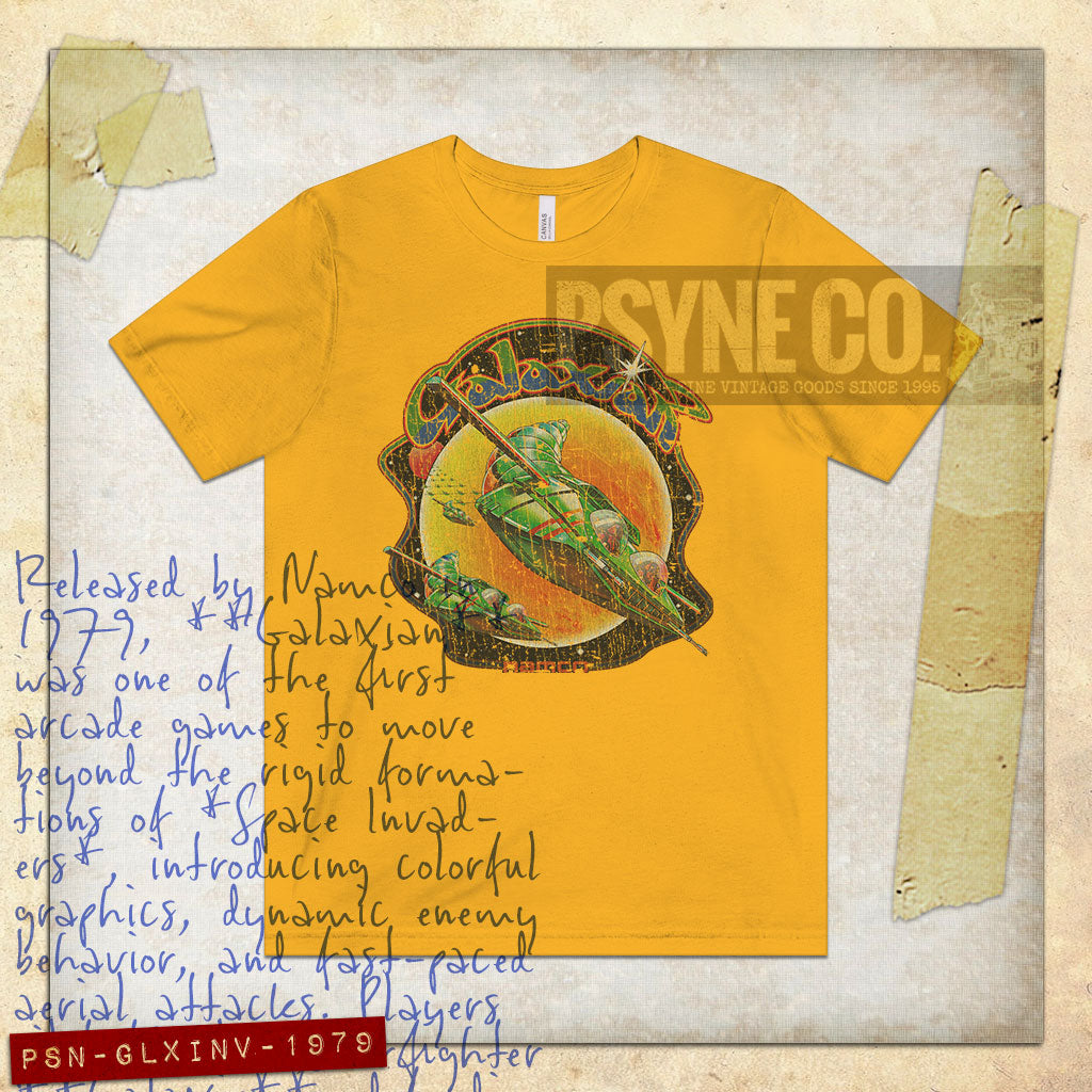 Galaxian Invasion 1979 Vintage Men's T-Shirt