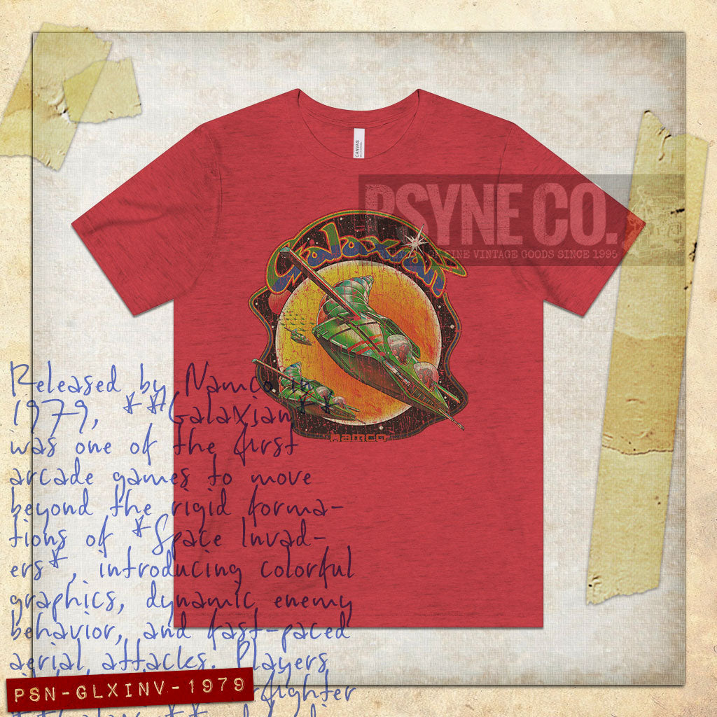 Galaxian Invasion 1979 Vintage Men's T-Shirt