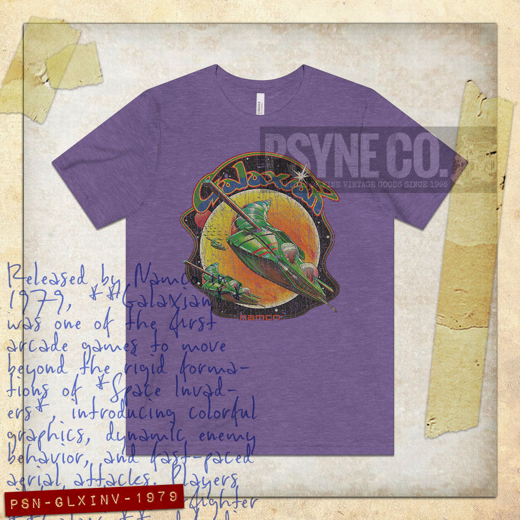 Galaxian Invasion 1979 Vintage Men's T-Shirt
