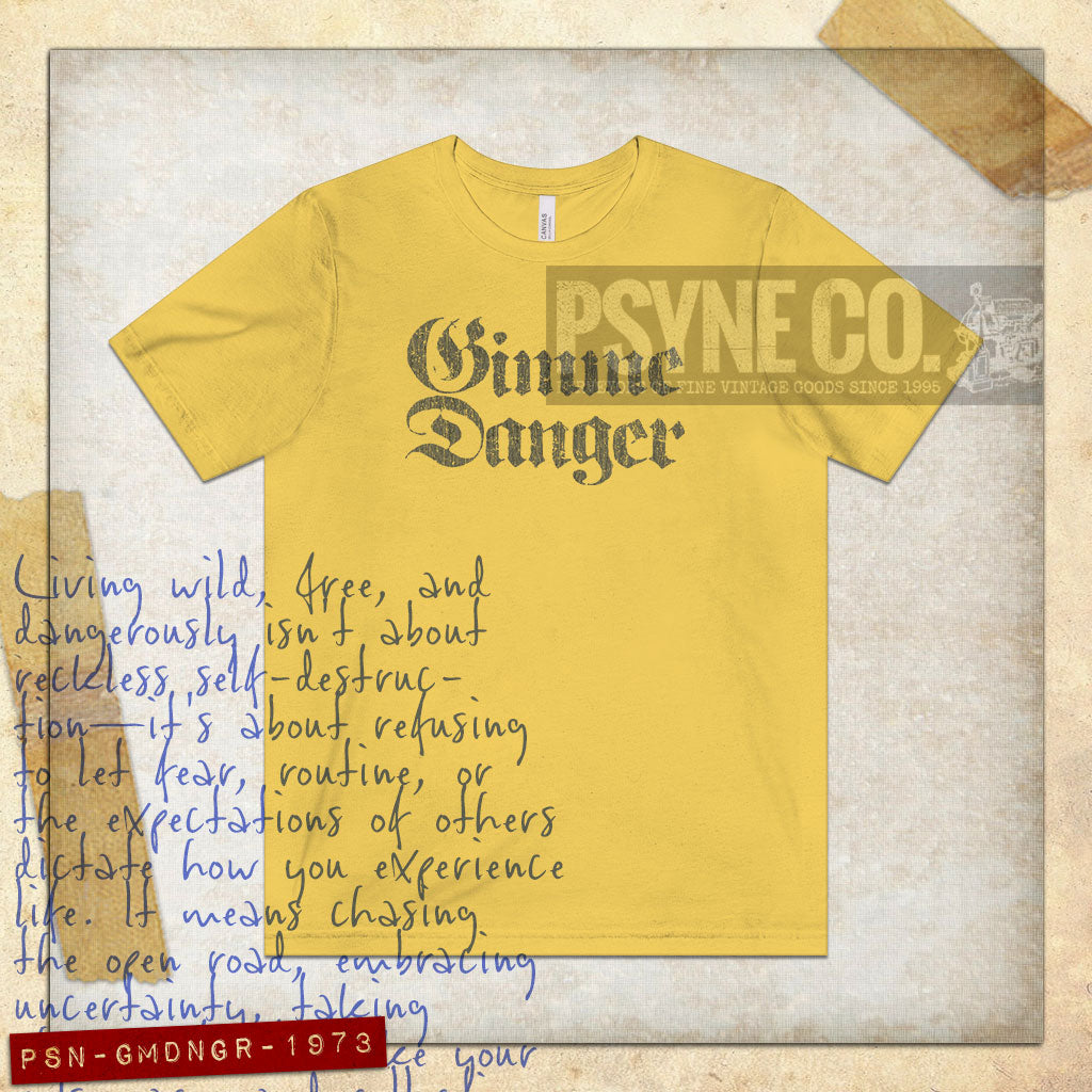 Gimme Danger 1973 Vintage Men's T-Shirt