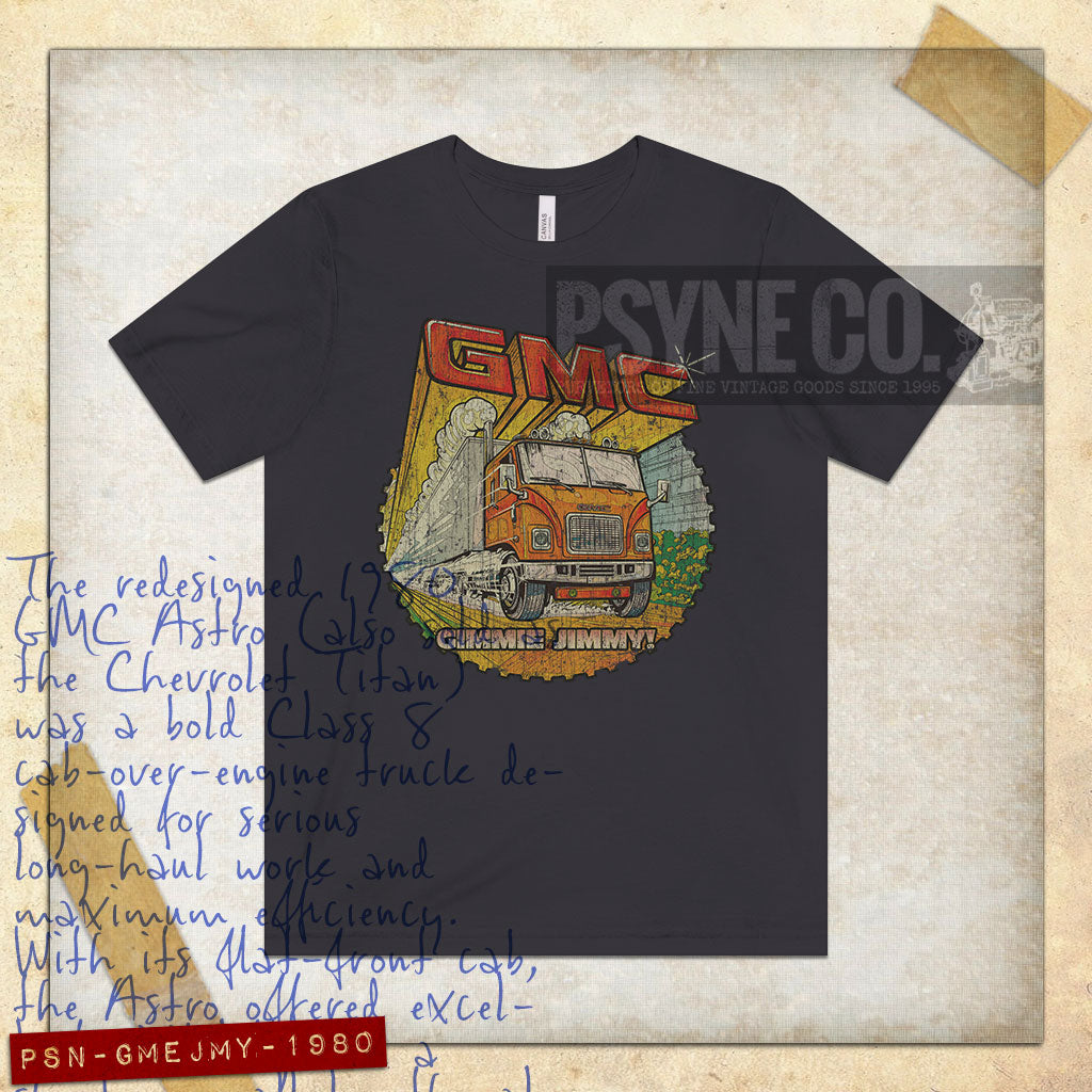 Gimmie Jimmy Astro 1980 Vintage Men's T-Shirt