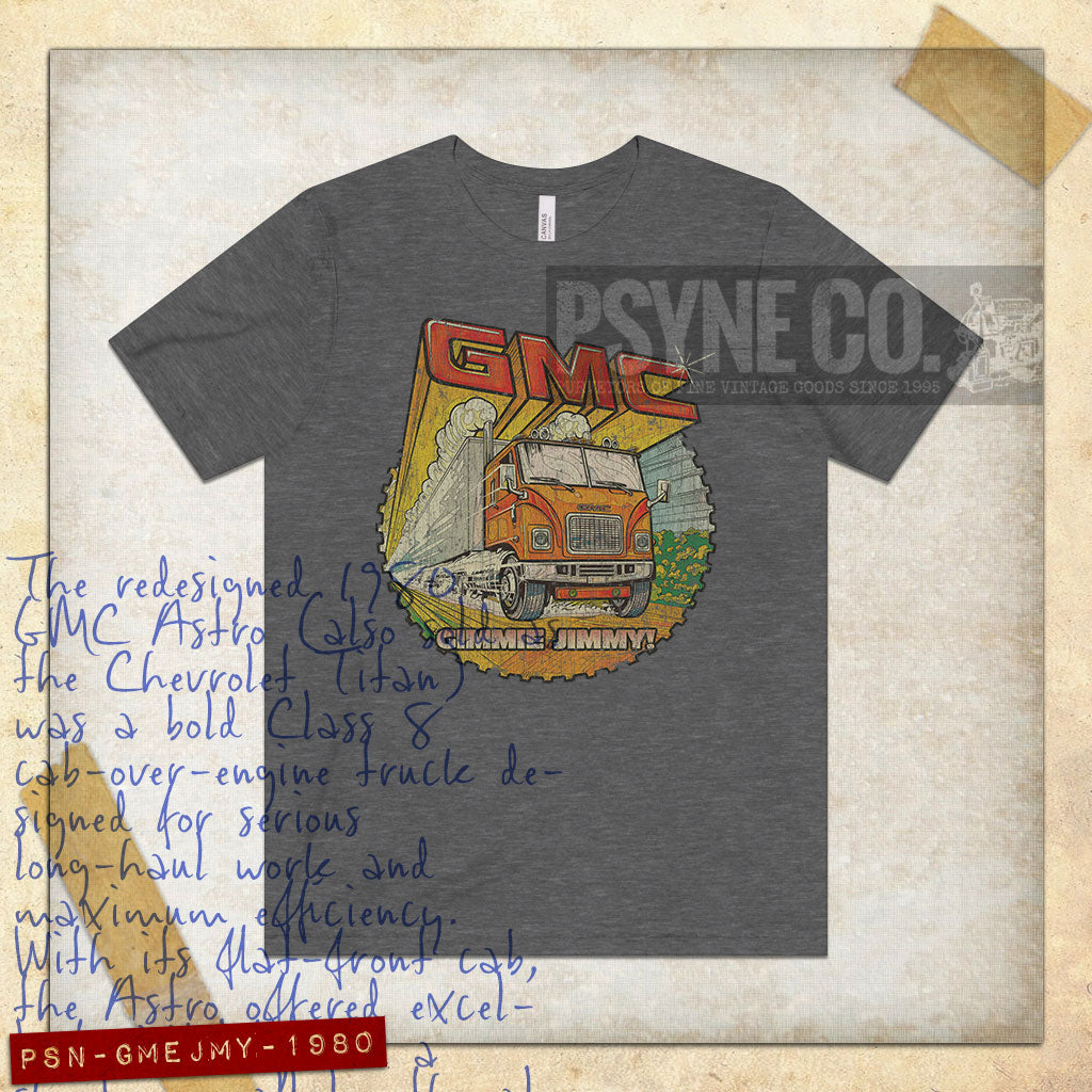 Gimmie Jimmy Astro 1980 Vintage Men's T-Shirt