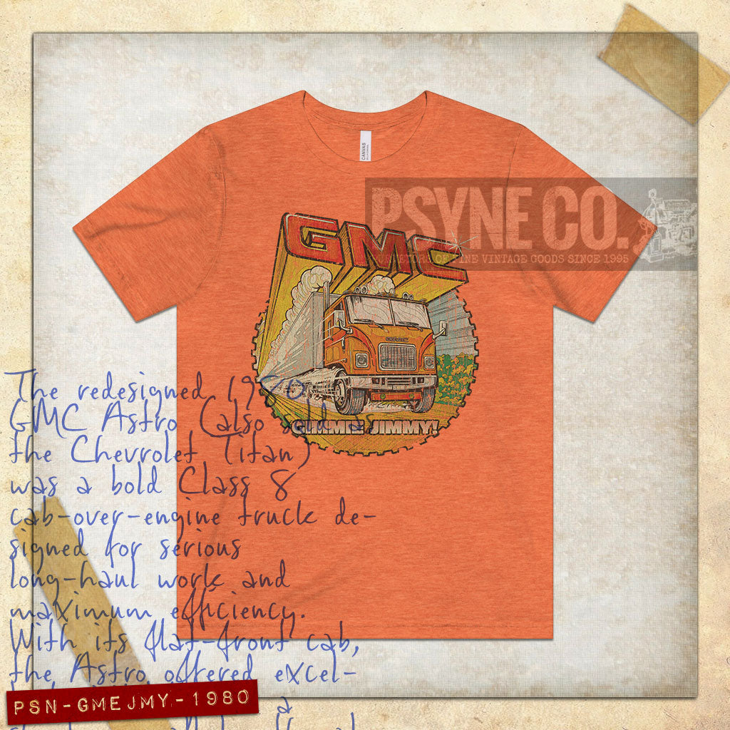 Gimmie Jimmy Astro 1980 Vintage Men's T-Shirt