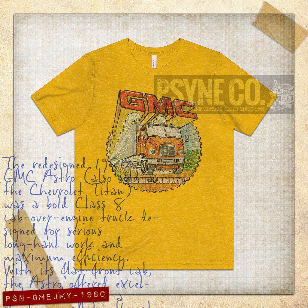Gimmie Jimmy Astro 1980 Vintage Men's T-Shirt