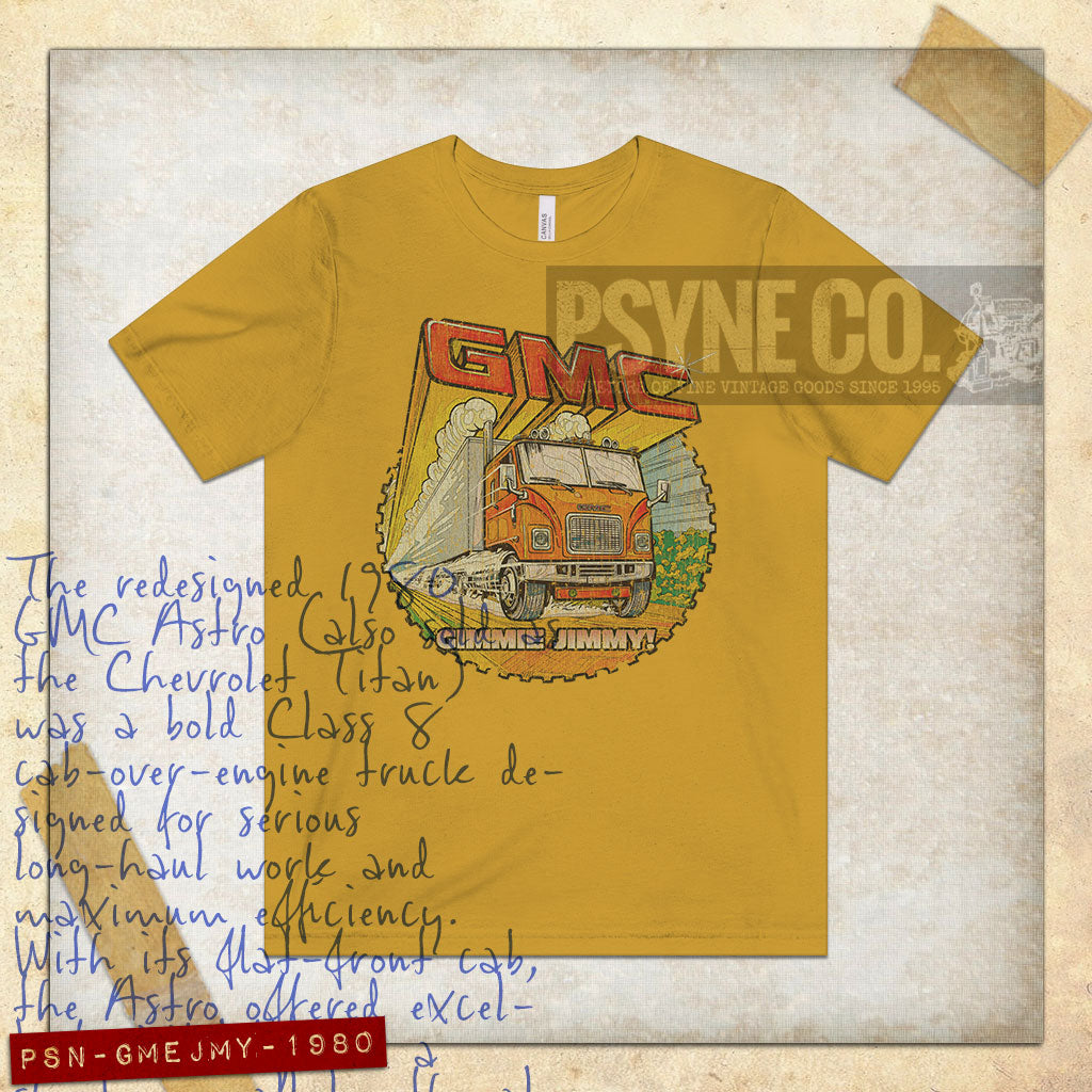 Gimmie Jimmy Astro 1980 Vintage Men's T-Shirt