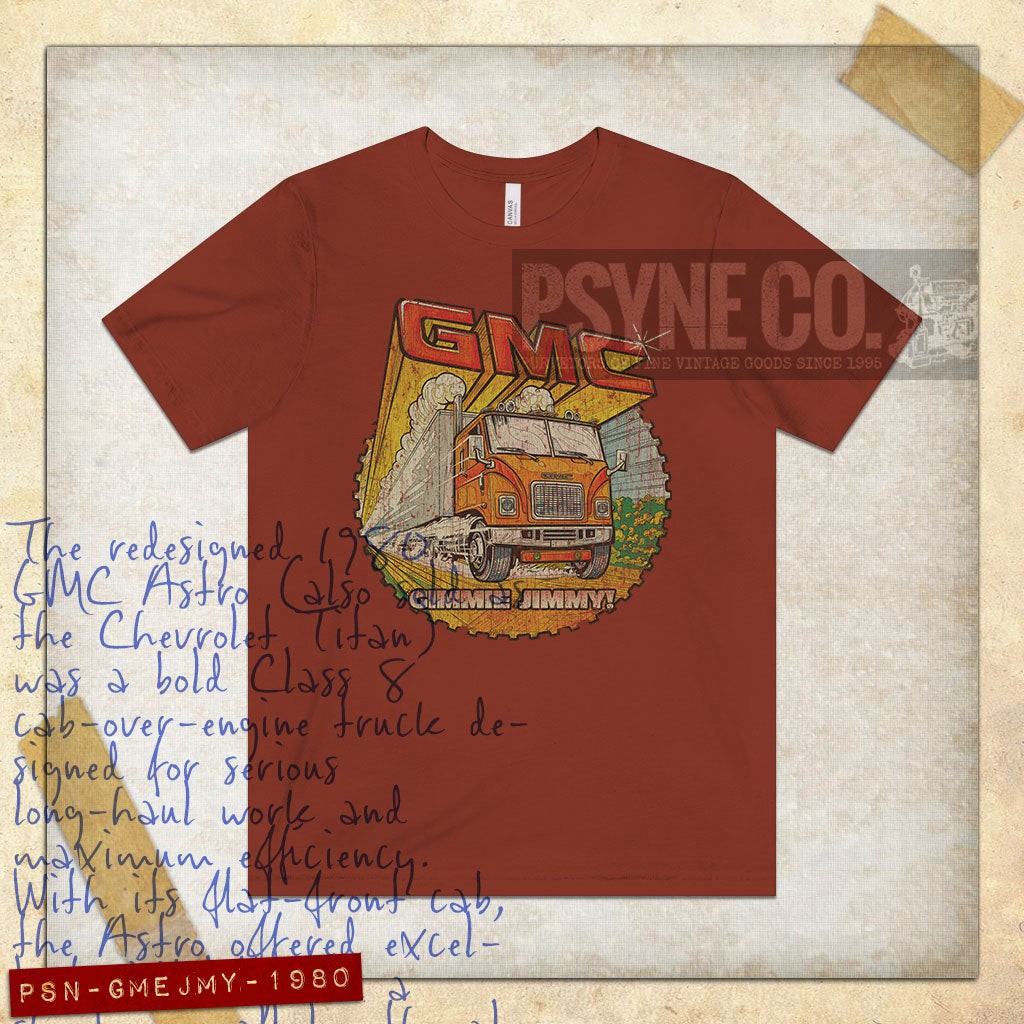 Gimmie Jimmy Astro 1980 Vintage Men's T-Shirt