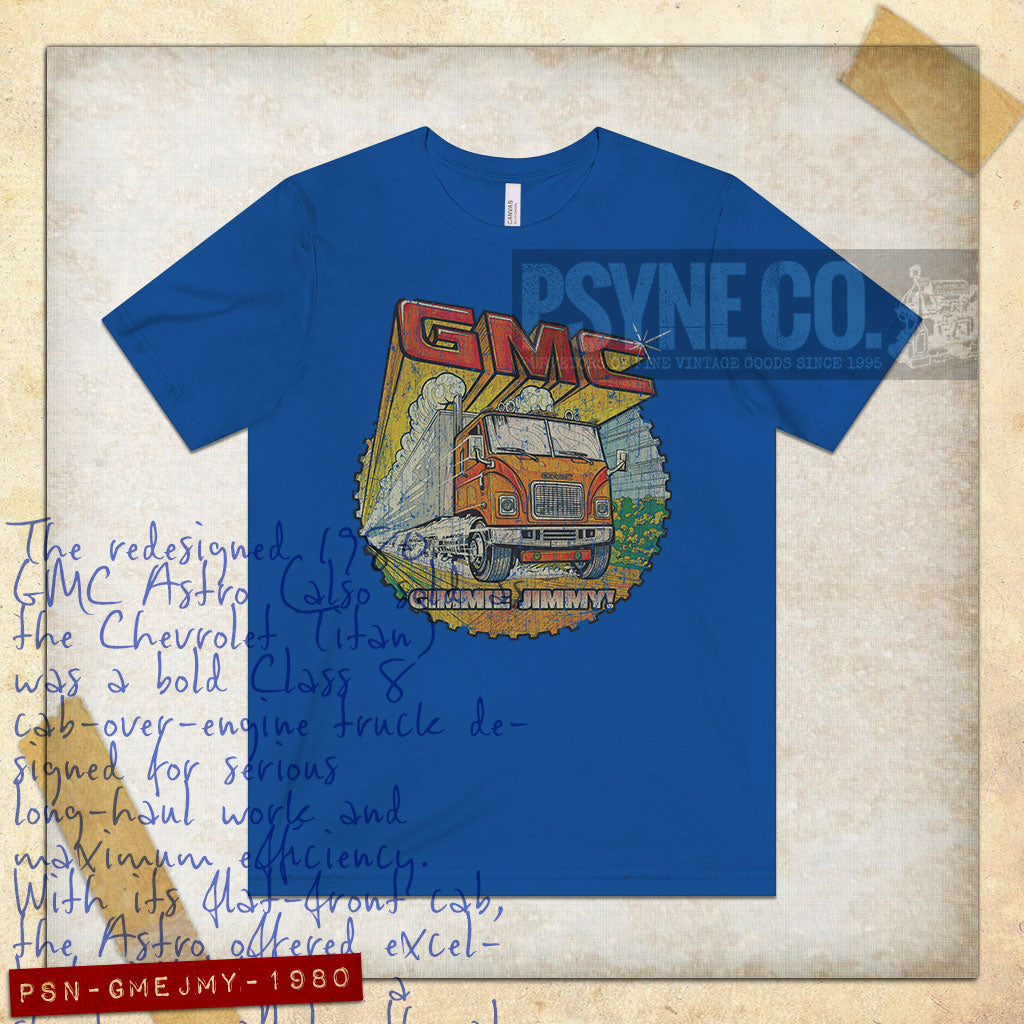 Gimmie Jimmy Astro 1980 Vintage Men's T-Shirt
