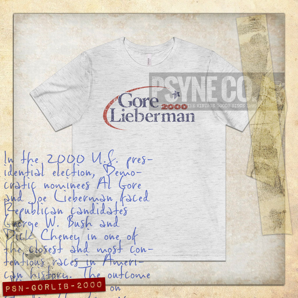 Gore Lieberman 2000 Vintage Men's T-Shirt