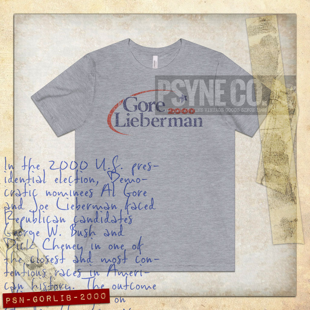 Gore Lieberman 2000 Vintage Men's T-Shirt