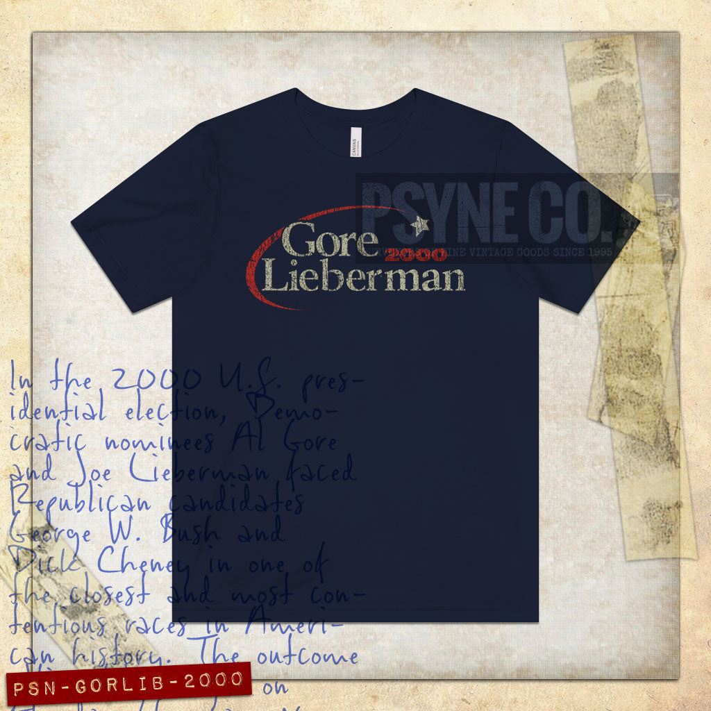 Gore Lieberman 2000 Vintage Men's T-Shirt