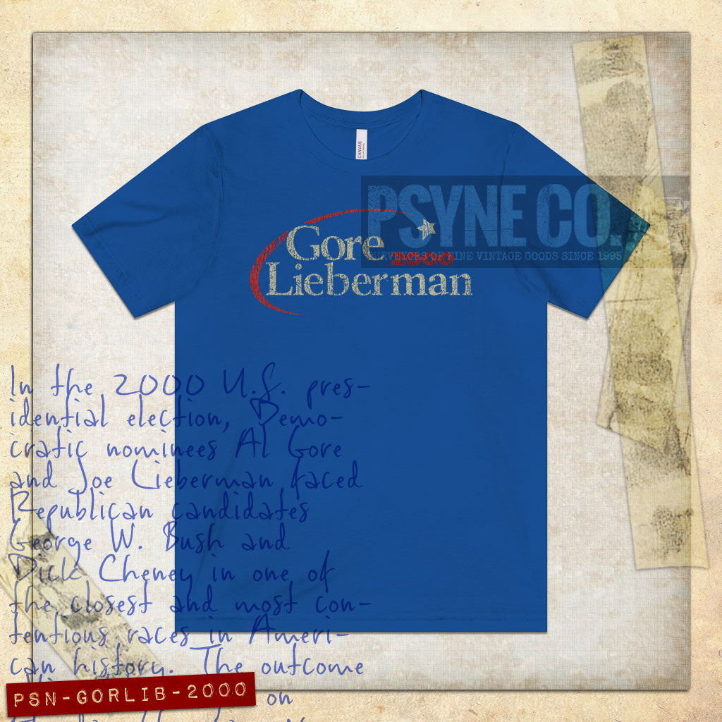 Gore Lieberman 2000 Vintage Men's T-Shirt