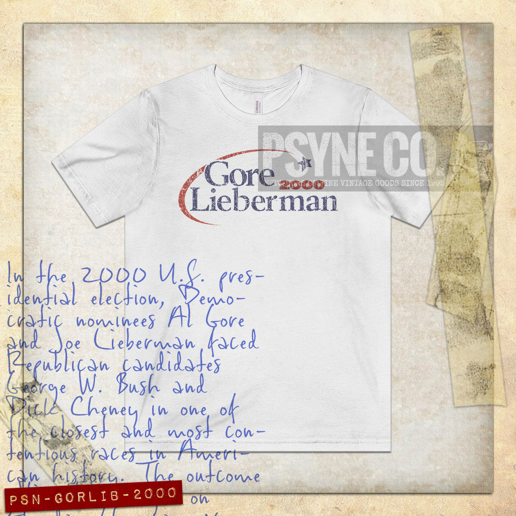 Gore Lieberman 2000 Vintage Men's T-Shirt