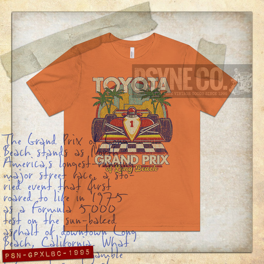 Grand Prix of Long Beach 1995 Vintage Men's T-Shirt