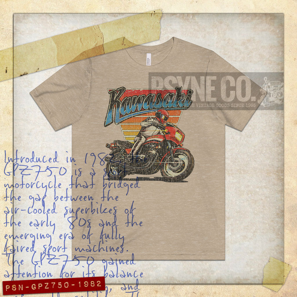GPZ750 Street Racer 1982 Vintage Men's T-Shirt