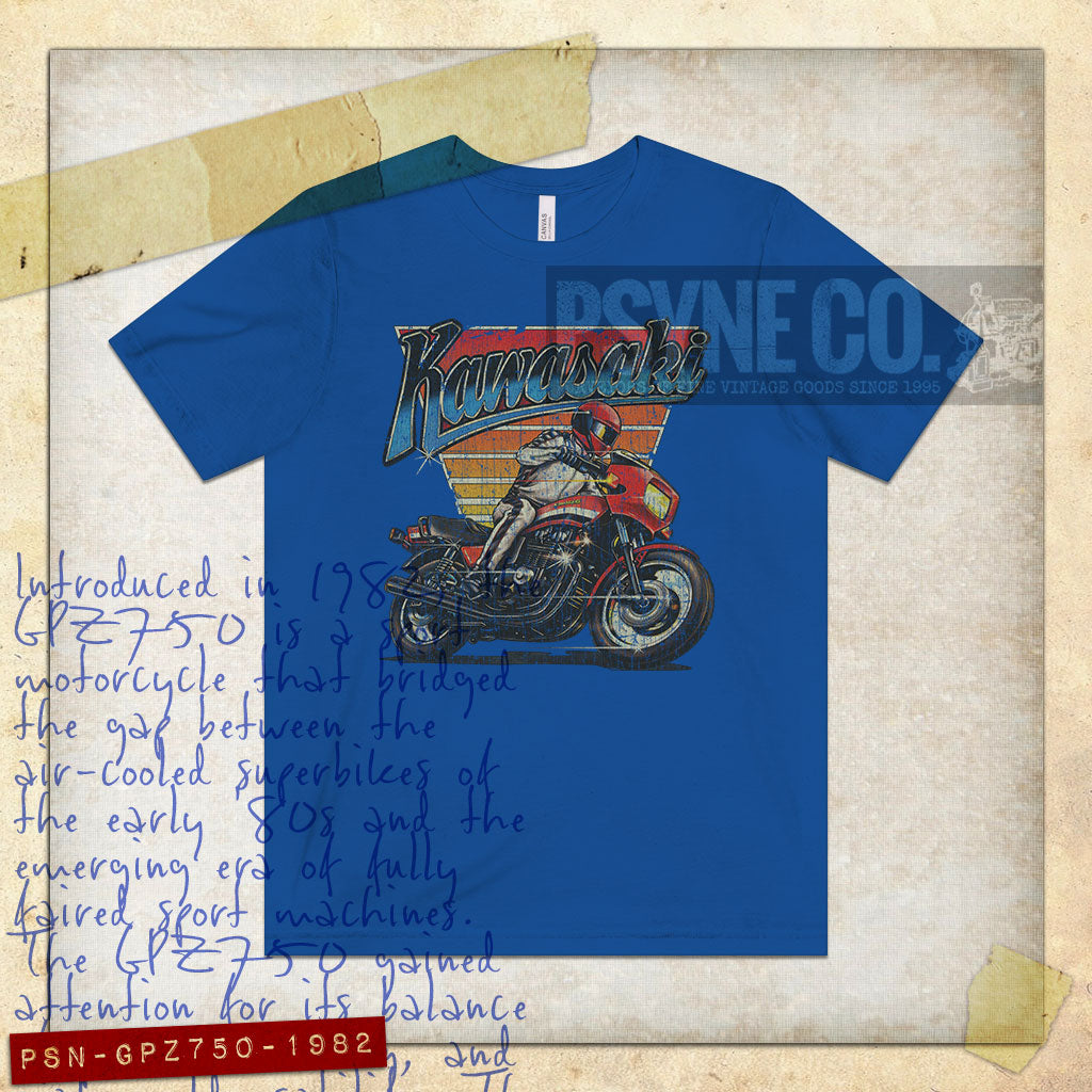 GPZ750 Street Racer 1982 Vintage Men's T-Shirt
