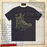 Give Racism the Boot 1993 F/B Vintage Men's T-Shirt