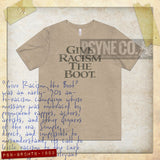 Give Racism the Boot 1993 Vintage Men's T-Shirt