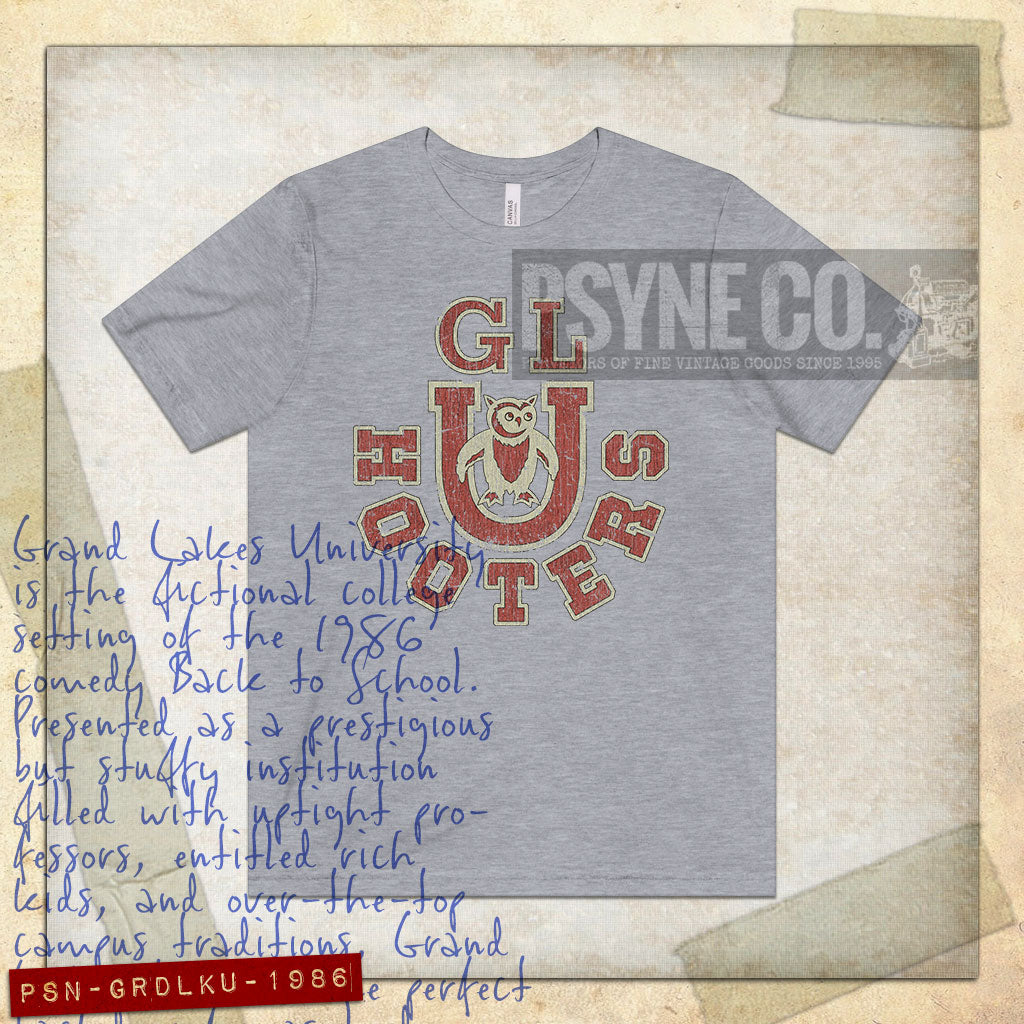 Grand Lakes University 1986 Vintage Men's T-Shirt