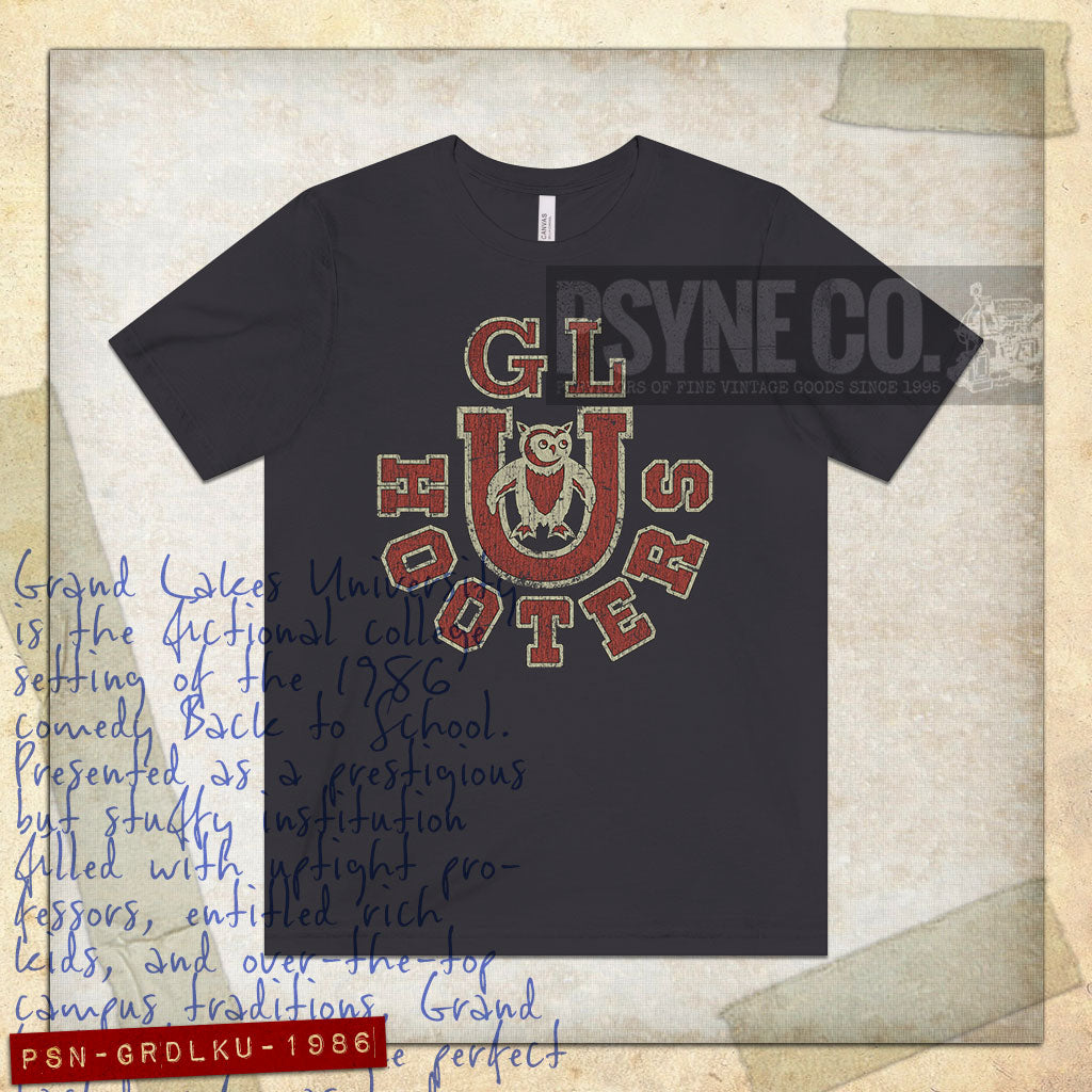 Grand Lakes University 1986 Vintage Men's T-Shirt