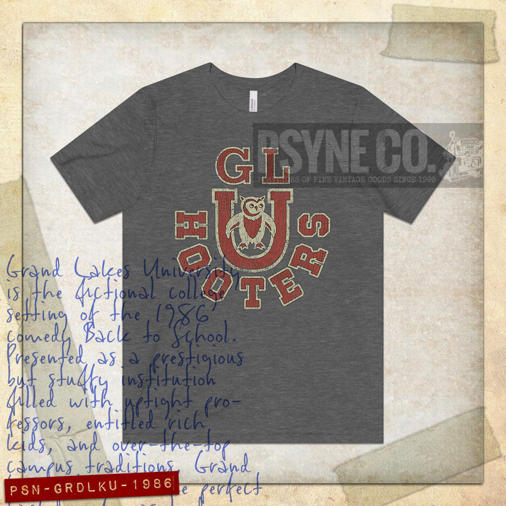 Grand Lakes University 1986 Vintage Men's T-Shirt