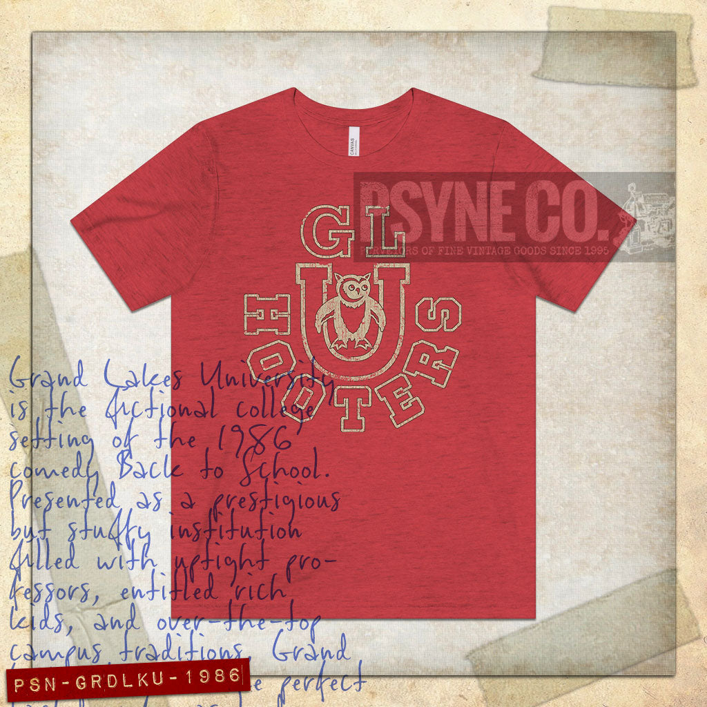 Grand Lakes University 1986 Vintage Men's T-Shirt