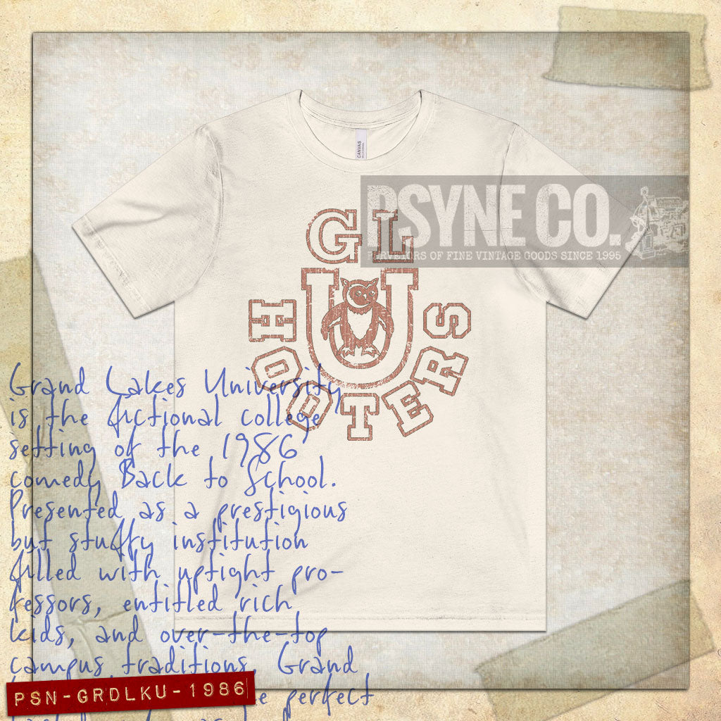 Grand Lakes University 1986 Vintage Men's T-Shirt