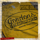 Gordons Transports Memphis 1933 Vintage Men’s T-Shirt