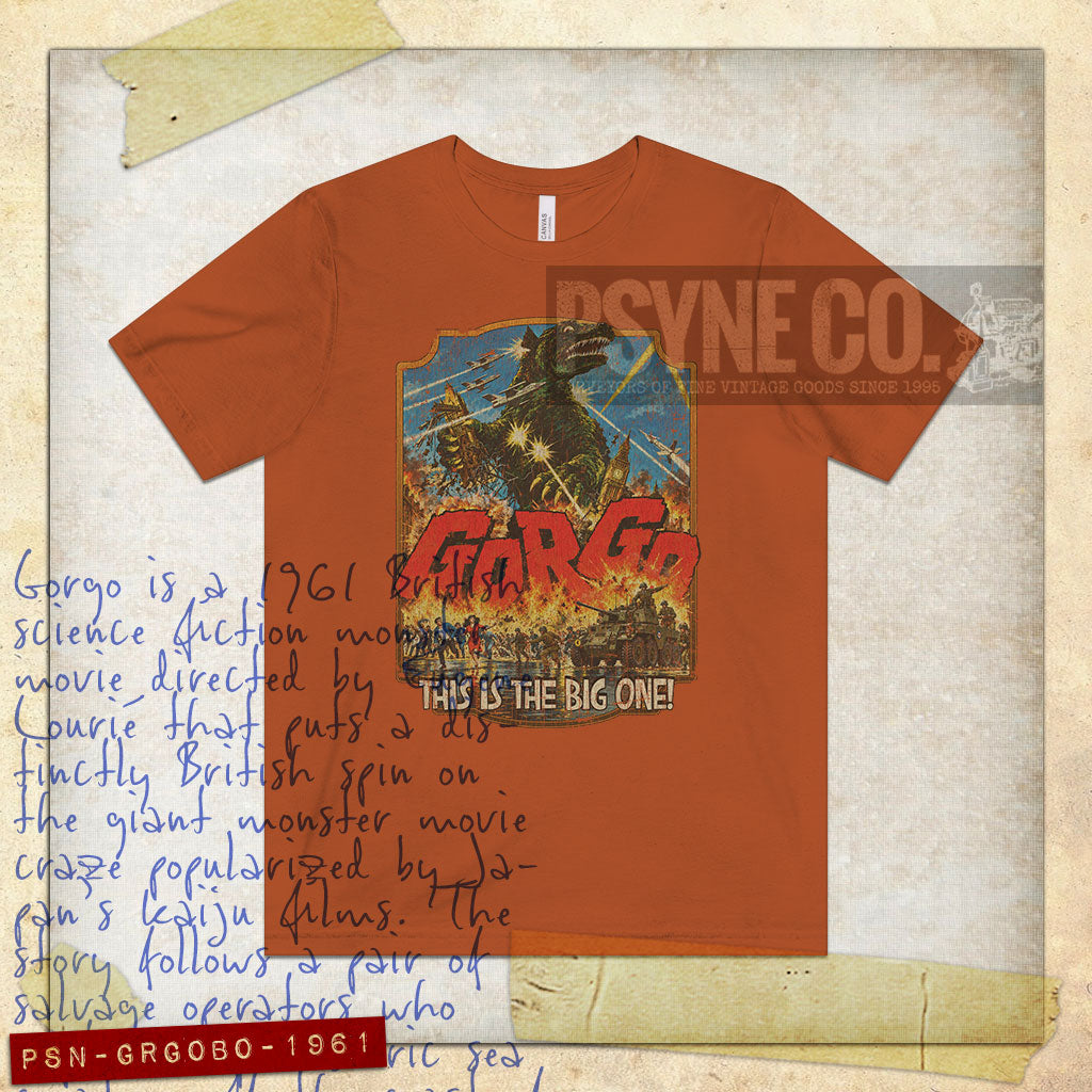 Gorgo 'The Big One' 1961 Vintage Men's T-Shirt