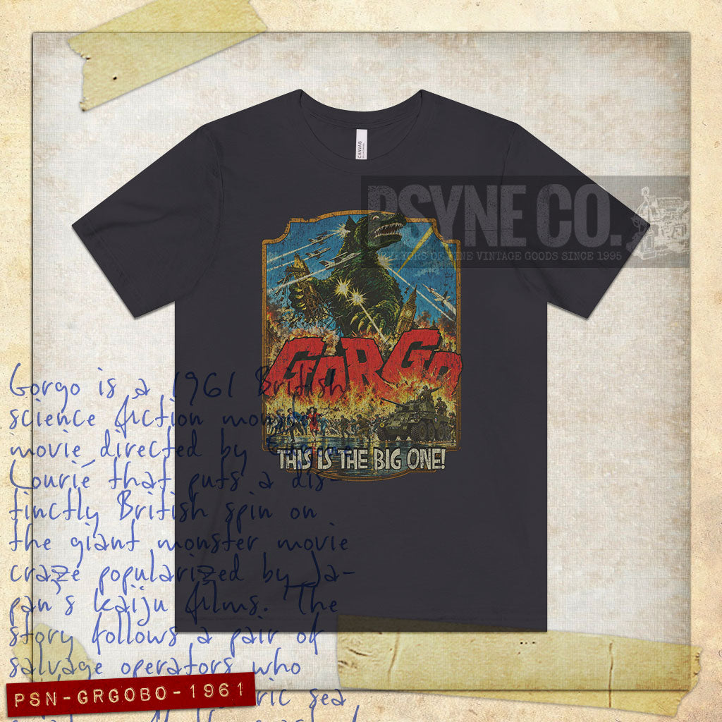Gorgo 'The Big One' 1961 Vintage Men's T-Shirt